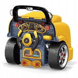 SILNIK CIĘŻARÓWKI AUTOBUS DO NAUKI SKRĘCANIA ZABAWKA AUTO MECHANIK WARSZTAT