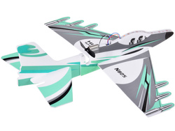 Składany lekki samolot z pianki lata świeci LED śmigło ładownie USB ZA5583