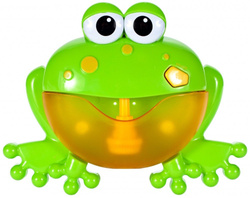 ŻABA DO ROBIENIA PIANY DO KĄPIELI WANNY WODY MELODIA DLA DZIECI ZIELONA