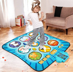 MATA MUZYCZNA DO TAŃCZENIA ZWIERZĘTA ZABAWKA TANECZNA DLA DZIECI GRA