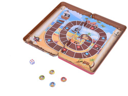 Gra magnetyczna Poszukiwanie skarbów Gra planszowa PIRACI GR0680