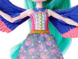 Enchantimals Lalka Filia Finch i sympatyczna rodzinka papuszek  ZA5089