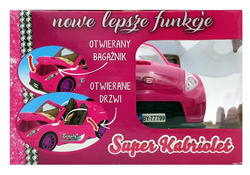 Kabriolet DUŻE Auto AUTKO SAMOCHÓD Dla Lalki LALEK