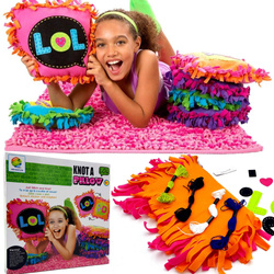 PODUSZKA LOL ZESTAW DO DEKORACJI ZRÓB TO kreatywna zabawa dla dziewczynki