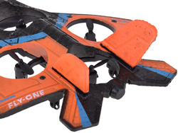 Zdalnie sterowany dron Quadcopter - pojazd latający + kolorowe diody RC0701