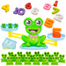 GRA EDUKACYJNA WAGA SZALKOWA ŻABA ŻABKI I KARTY NAUKA LICZENIA PRZEZ ZABAWĘ