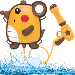 PISTOLET PLECAK NA WODĘ MYSZKA Z PLECAKIEM I POMPKĄ SIKAWKA BROŃ WODNA