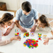 PUZZLE GEOMETRYCZNE KSZTAŁTY UKŁADANKA KLOCKI ZABAWKI DO NAUKI DLA DZIECI