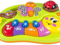 Magiczne kolorowe Pianinko organki gąsieniczka