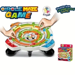 Kulki W Labiryncie Gra Planszowa Kołowy Labirynt Circle Maze Game Z Kulką