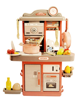 ZESTAW KUCHENNY DLA DZIECI KUCHNIA Z AKCESORIAMI GARNKI ZABAWKA DO ZABAWY