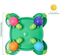 GRA GŁODNE ŻÓŁWIE HUNGRY TURTLE Z KULKAMI KULKI NA PREZENT DLA DZIECI +6