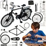 Metalowy Model Roweru Do Samodzielnego Złożenia Zestaw DIY Rower Retro