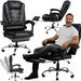 FOTEL BIUROWY OBROTOWY MASAŻ PODNÓŻEK REGULACJA LEŻANKA DO PRACY DOMU BIURA