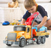 AUTO POMOC DROGOWA ZABAWKA SAMOCHÓD LAWETA DLA DZIECI HOLOWNIK Z DŹWIGIEM