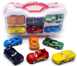 AUTA z napędem W WALIZCE GARAŻ WALIZKA Autka cars NAPĘD zestaw na prezent