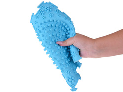 Mata sensoryczna typu PUZZLE gumowe 8 szt. - rozwój i zabawa ZA5862