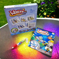 KOLOROWANKA KOSMOS WODNA MALOWANKA KSIĄŻECZKA DLA DZIECI ZABAWKA PODRÓŻNA