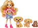 Enchantimals Lalka Golden Retriever figurki szczeniaków wiewiórka ZA5088