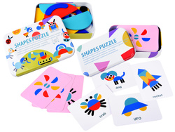 Drewniana Układanka Montessori Tangram ZA4377