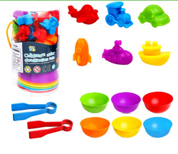 Gra POJAZDY DO NAUKI KOLORÓW LICZENIA Zestaw TUBA