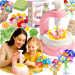 MASZYNKA DO ROBIENIA KWIATÓW ZESTAW KWIATY OGRÓD BUKIET 3D DLA DZIEWCZYNKI