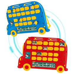 GRA PLANSZOWA „ZGADNIJ KTO?” – TABLICA AUTOBUS + GRA PAMIĘCIOWA DLA DZIECI