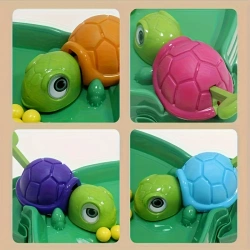 GRA GŁODNE ŻÓŁWIE HUNGRY TURTLE Z KULKAMI KULKI NA PREZENT DLA DZIECI +6