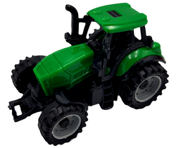 FARMA Dla Zwierząt FIGURKI Otwierany DOMEK Stajnia Zagroda z Traktorem KON