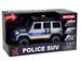Auto terenowe Policja Radiowóz z napędem Światła + Dźwięki ZA5410