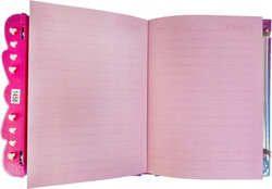 JEDNOROŻEC Magiczny Sekretny Pamiętnik NOTES na Kluczyk ze schowkami Zestaw