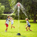 RAKIETA WODNA + WYRZUTNIA WATER ROCKET Z ZRASZACZEM CZERWONY REKIN FONTANNA