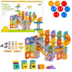 TOR KULKOWY wafle KLOCKI KONSTRUKCYJNE UKŁADANKA kulki Marble