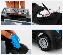 OGROMNY TIR LAWETA CIĘŻARÓWKA Z WYRZUTNIĄ 12 AUT