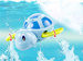Żółw żółwik pływający nakręcany zabawka do kąpieli ZA5563