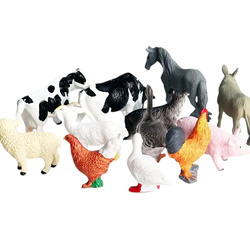 ZWIERZĘTA DOMOWE ZESTAW FIGUREK ZWIERZĄT DOMOWYCH FIGURKI FARMA DO ZABAWY
