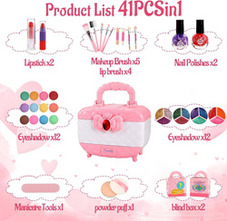 KUFEREK KOSMETYKÓW MAKEUP DLA DZIECI DO MALOWANIA MAKIJAŻU DLA DZIECI XXL