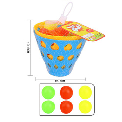 GRA ZRĘCZNOŚCIOWA ŁAPACZ WYRZUTNIA 6X PIŁEK ZABAWKA CATCH BALL ŁAPANIE