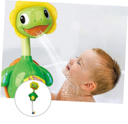 PRYSZNIC FONTANNA ŻÓŁW ŻÓŁWIK ZABAWKA RYBKA WODNA DO KĄPIELI WANNY WODY