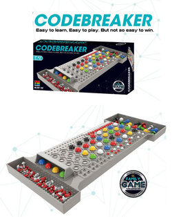 Gra Logiczna Łamacz Kodów Nauka Kodowania Planszowa Codebreaker