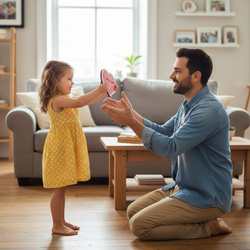 Drewniane Puzzle W Kształcie Serca I Love You Czerwone Dla Dzieci Dorosłych