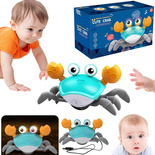 KRAB PEŁZAJĄCY INTERAKTYWNY Z DŹWIĘKIEM ZIELONY UCIEKAJĄCY CHODZĄCY ZABAWKA