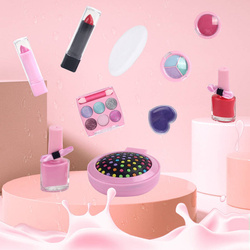 WALIZKA Z KOSMETYKAMI SYRENKA ZESTAW DO ROBIENIA MAKEUP PAZNOKCI DLA DZIECI