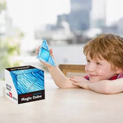  Układanka Kostka GRA LOGICZNA Magnetyczna Magic Cube Fidget Antystresowy