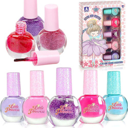 Lakiery do MALOWANIA paznokci dla dziewczynek dzieci Zestaw na Prezent
