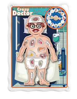 OPERACJA Szalony Lekarz Gra elektroniczna DOKTOR zabawa w LEKARZA ZABAWKA