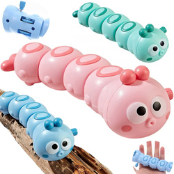 Uciekająca Jeżdżąca Gąsienica Nakręcana Zabawka Sensoryczna Dla Dziecka