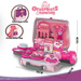 SALON PIĘKNOŚCI KUFEREK ZESTAW W WALIZCE TOREBKA I PASEK DLA DZIECI 24 EL.