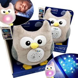 MIŚ Projektor SOWA kołysanki POZYTYWKA USYPIACZ PL