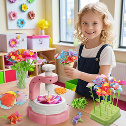 MASZYNKA DO ROBIENIA KWIATÓW ZESTAW KWIATY OGRÓD BUKIET 3D DLA DZIEWCZYNKI